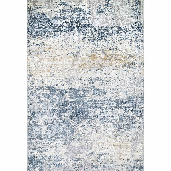 Wilde Abstract Distressed Area Rug 8ft X 10ft